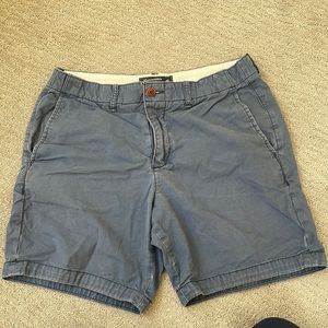 Blue Chino A&F Shorts